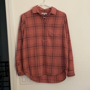 Madewell button down flannel - new with tags